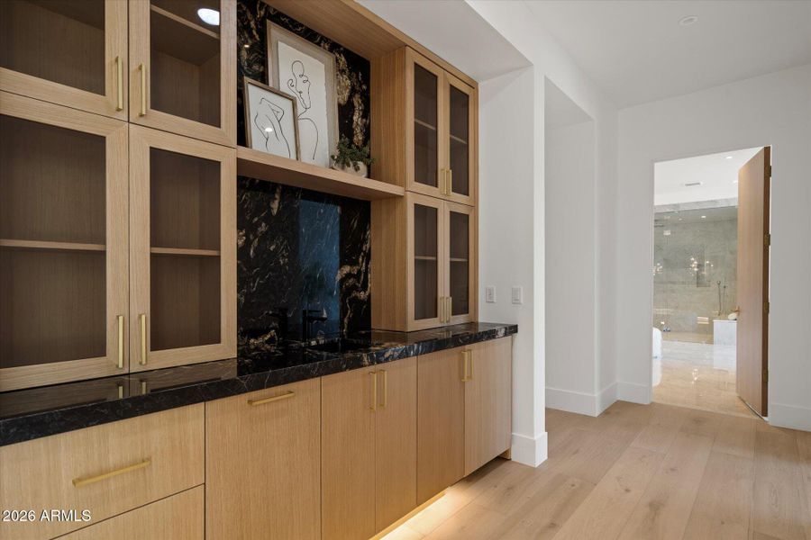 Primary Suite wet bar Primary Suite wet bar