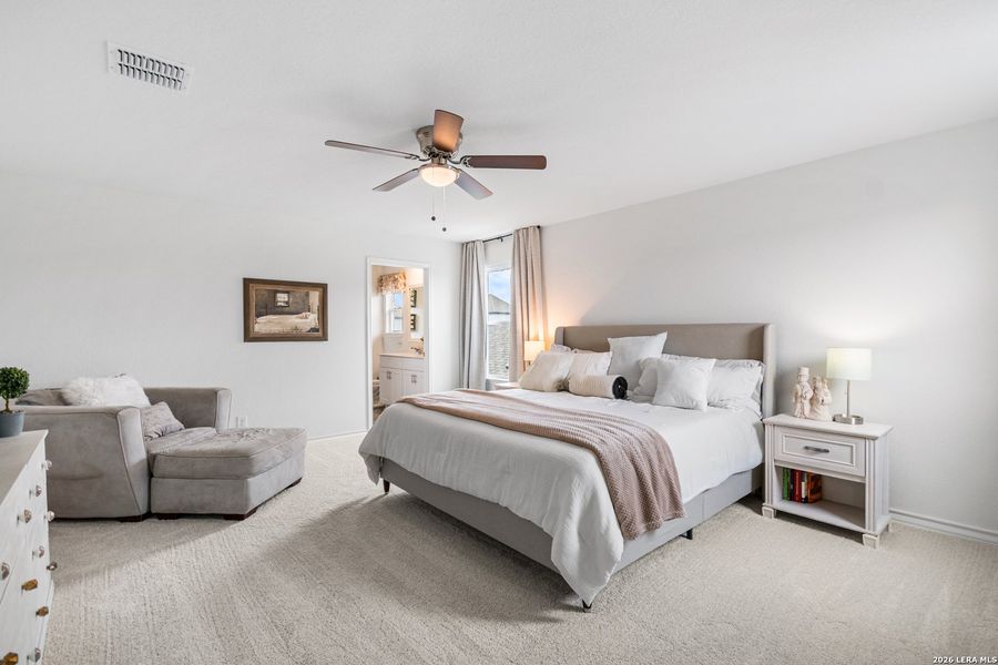 Furnished interior view inside a new home in Corley Farms, Boerne (Image 42).
