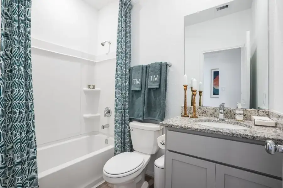 Furnished interior view inside a new home in Redbud, Hockley (Image 18).