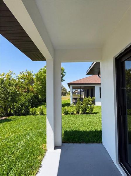 Exterior details and patio area of a home in , Cape Coral (Image 33). Exterior details and patio area of a home in , Cape Coral (Image 33).