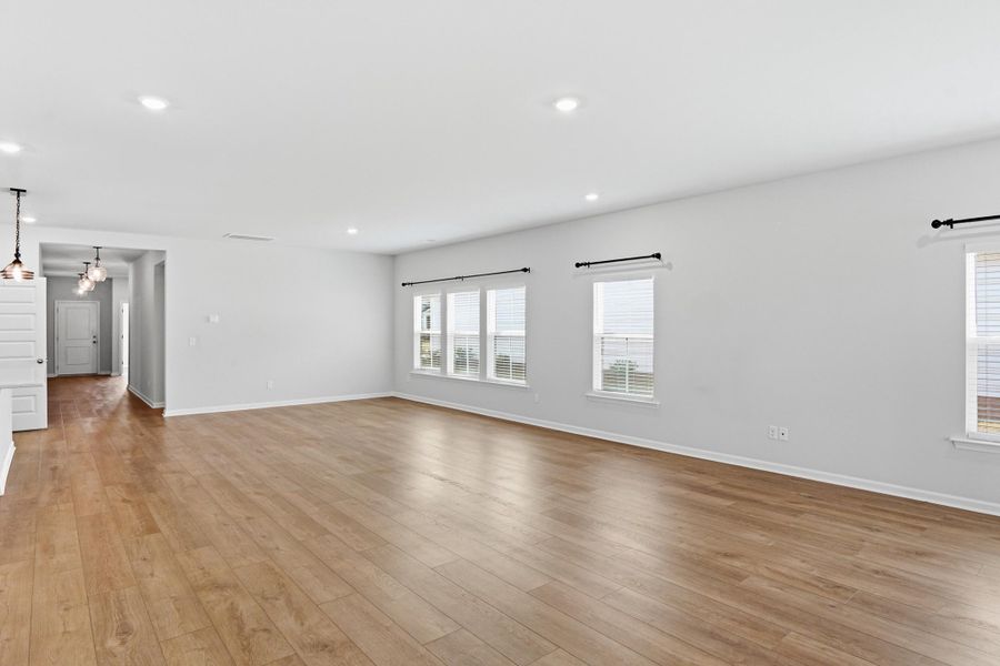 Spacious, unfurnished interior of a new home in Horizons at Summers Corner | 55+, Summerville (Image 41).