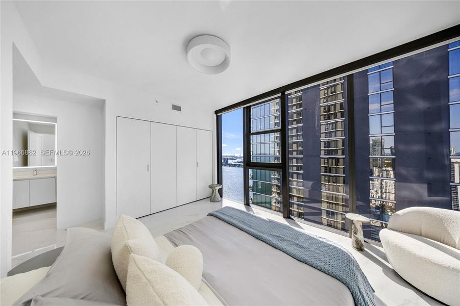 Furnished interior view inside a new home in , Miami (Image 49). Furnished interior view inside a new home in , Miami (Image 49).