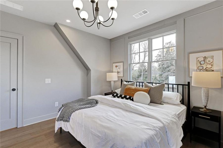 Furnished interior view inside a new home in , Gainesville (Image 19).