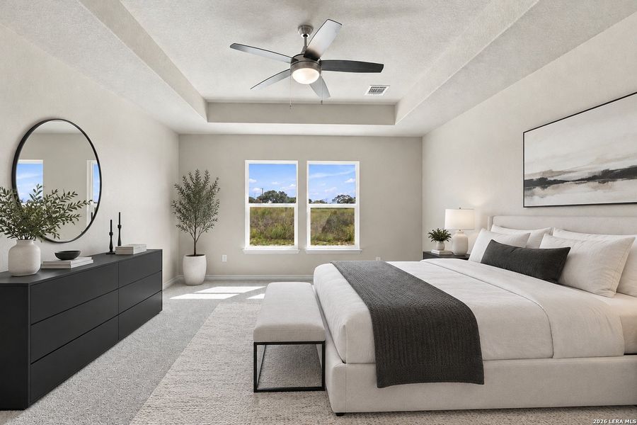 Furnished interior view inside a new home in , Poteet (Image 11).