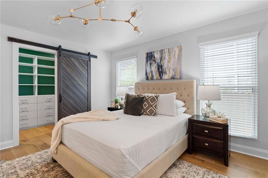 Furnished interior view inside a new home in , Decatur (Image 14).