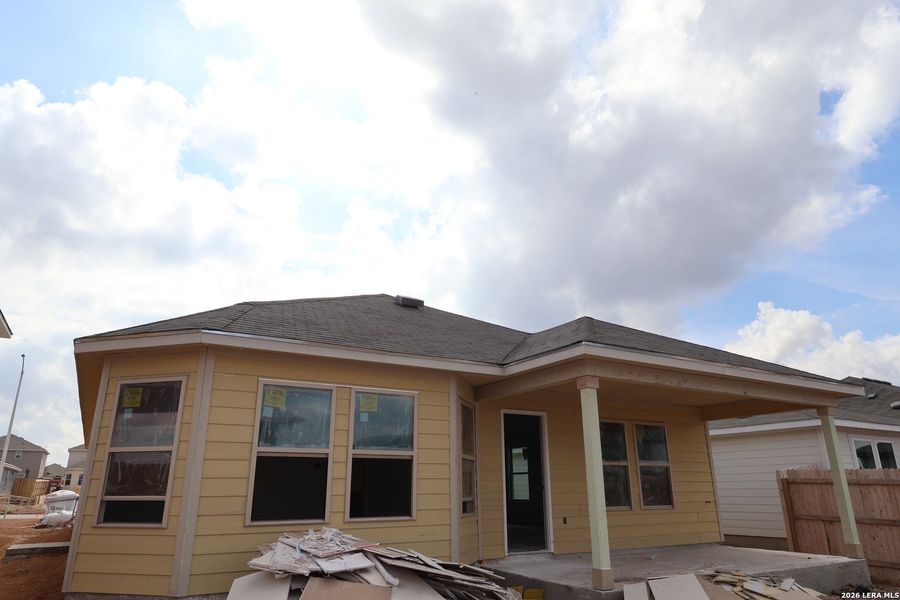 In-progress construction of a new home in Meadows at Clear Springs, New Braunfels, TX (Image 17).
