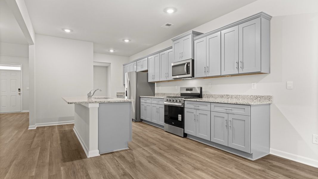 Representative furnished interior of a home built from the Halton by D.R. Horton in Estates at Deer Hollow, Grovetown (Image 7).