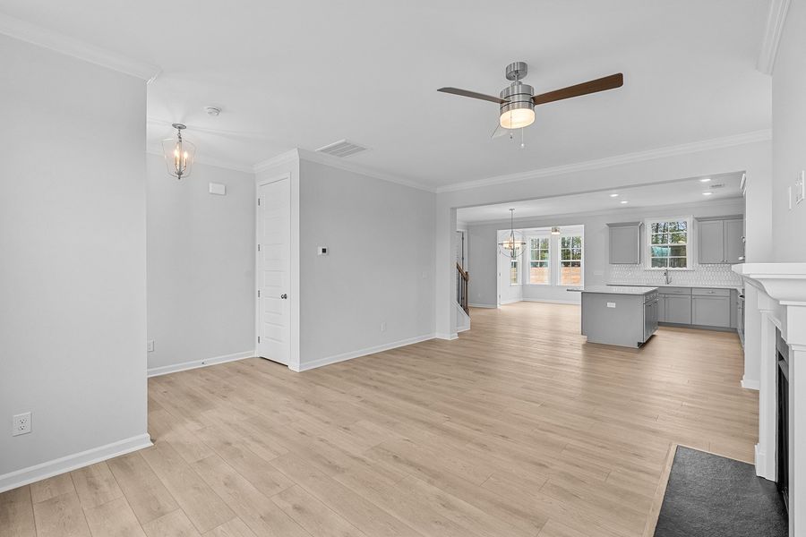 Spacious, unfurnished interior of a new home in Lilah Grove, Summerfield (Image 25). Spacious, unfurnished interior of a new home in Lilah Grove, Summerfield (Image 25).