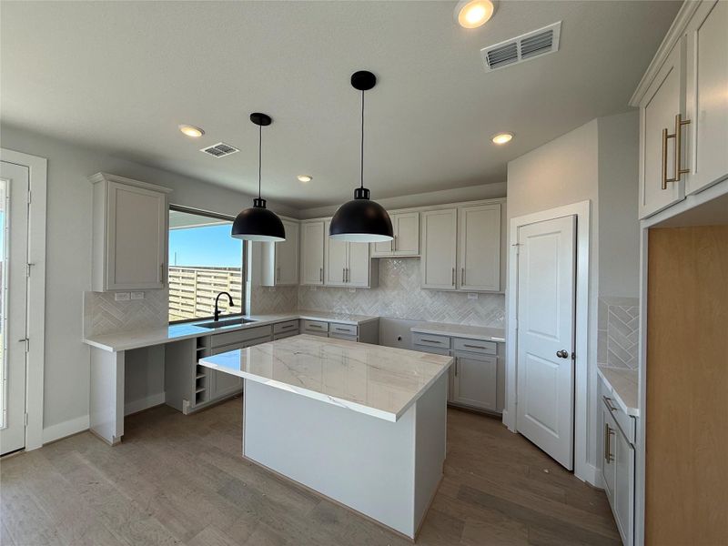 Furnished interior view inside a new home in Austin Point, Richmond (Image 10).