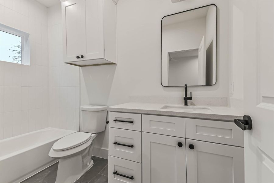 Furnished interior view inside a new home in , Houston (Image 9).