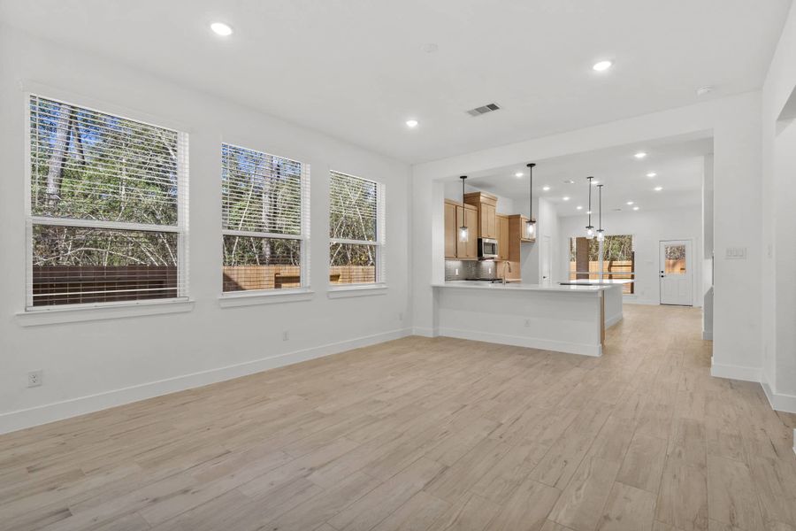 Spacious, unfurnished interior of a new home in The Woodlands Hills, Willis (Image 24). Spacious, unfurnished interior of a new home in The Woodlands Hills, Willis (Image 24).