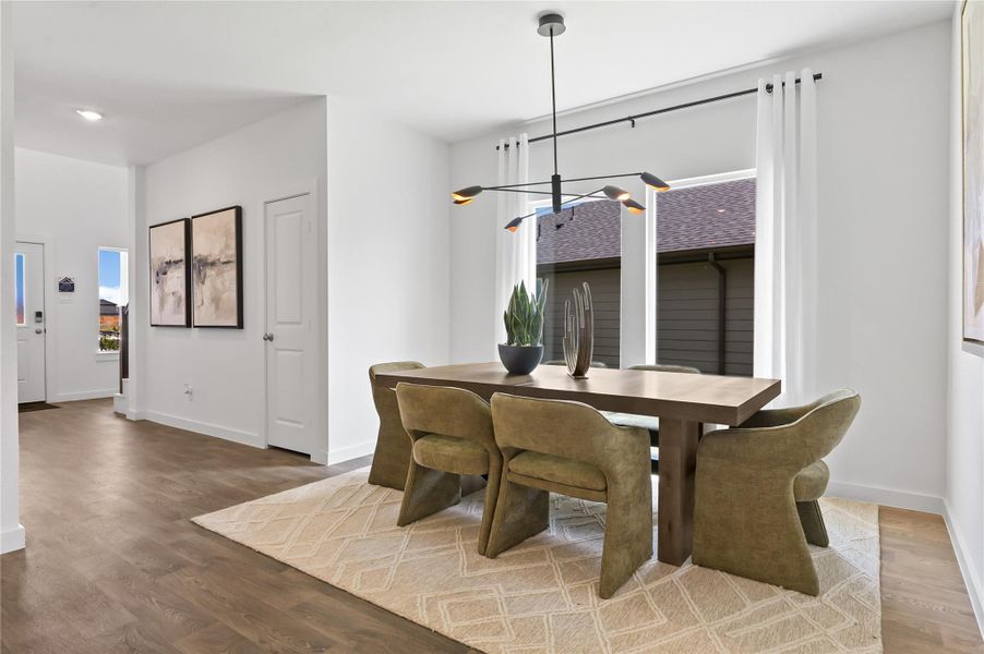 Furnished interior view inside a new home in Holly Ridge, Rosenberg (Image 15).