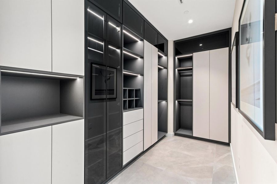 Furnished interior view inside a new home in , Boca Raton (Image 34).