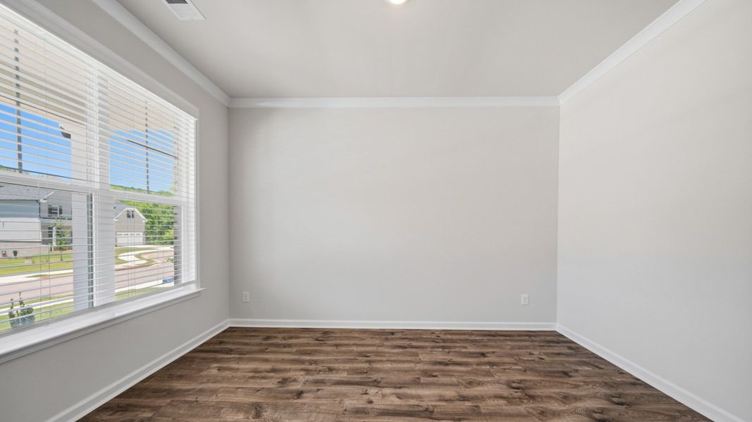 Spacious, unfurnished interior of a new home in The Gates at Pates Creek, Hampton (Image 15). Spacious, unfurnished interior of a new home in The Gates at Pates Creek, Hampton (Image 15).