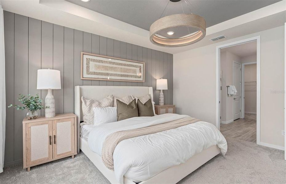Furnished interior view inside a new home in Del Webb Sunbridge, St. Cloud (Image 14).
