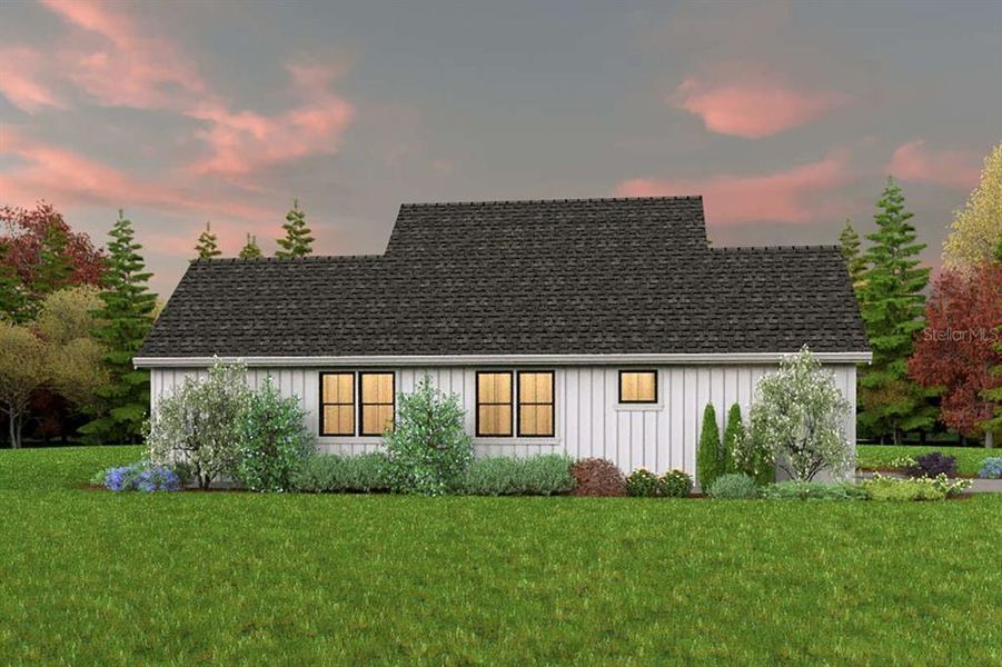 Front exterior of a new home in , Webster, FL, highlighting curb appeal (Image 1). Front exterior of a new home in , Webster, FL, highlighting curb appeal (Image 1).