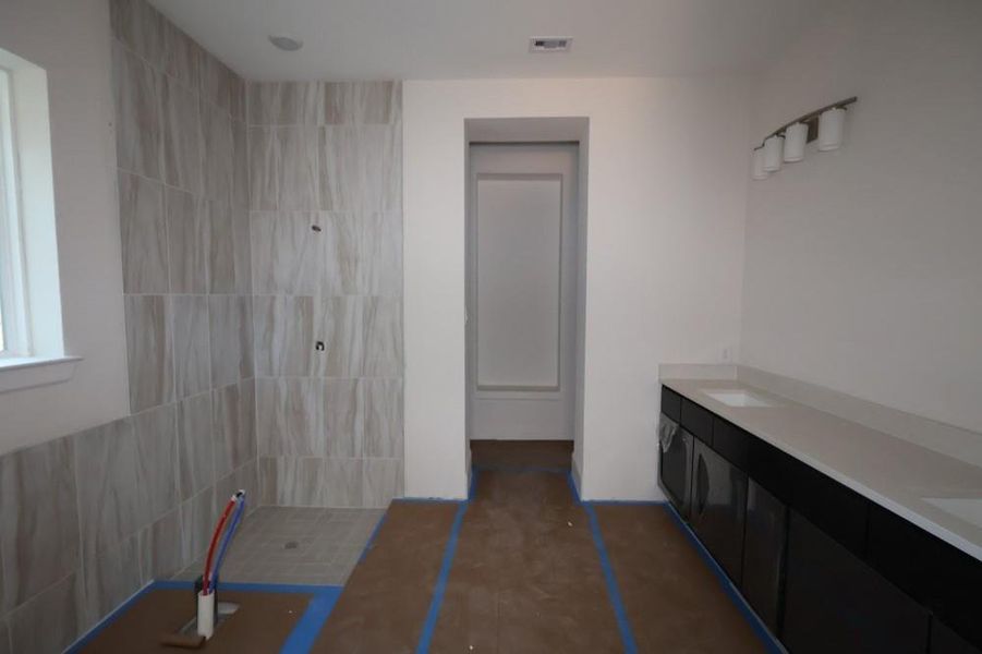 In-progress construction of a new home in The Woodlands Hills 70’, Willis, TX (Image 21).