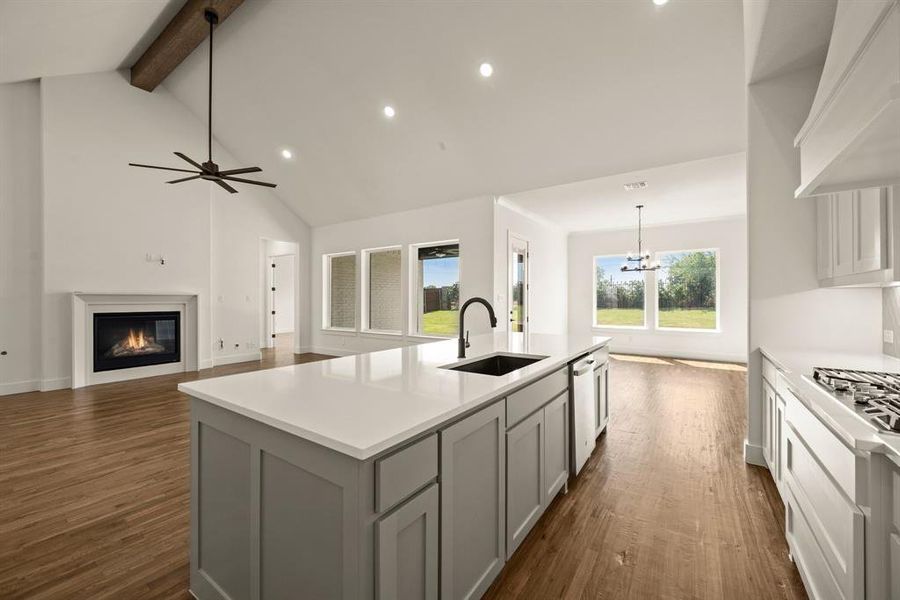 Furnished interior view inside a new home in Highland Oaks, Boyd (Image 12).