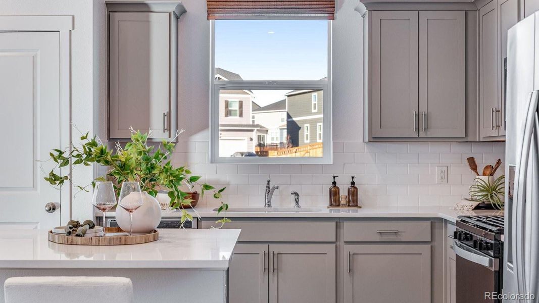 Furnished interior view inside a new home in Granary, Johnstown (Image 15).