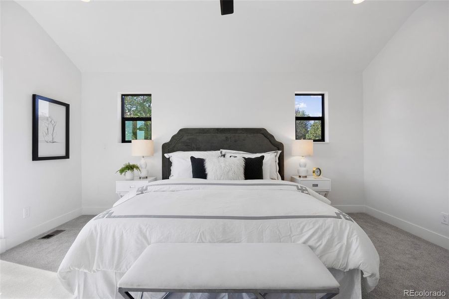 Furnished interior view inside a new home in , Denver (Image 8).