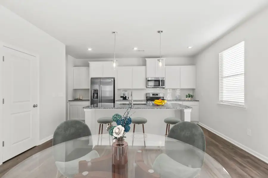 Dining Area and Kitchen