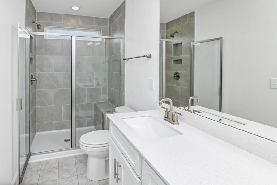 Furnished interior view inside a new home in Lake Carolina Townhomes, Columbia (Image 11).