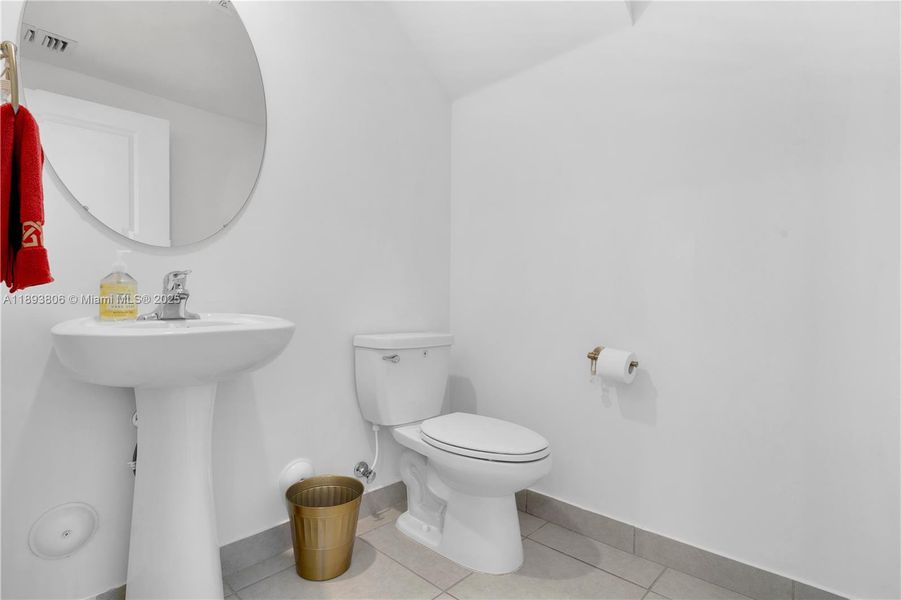 Downstairs Half Bath