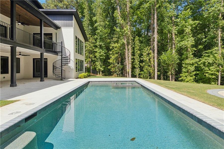 Exterior details and patio area of a home in , Sandy Springs (Image 33).