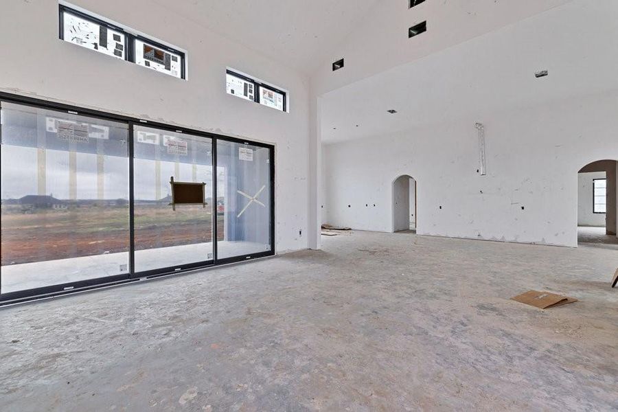 In-progress construction of a new home in , Krum, TX (Image 16).