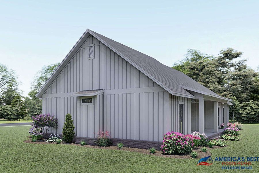 Representative exterior photo of a completed home built from the Tucker by Zeal Home Builders in Monarch Manor, Poolville, TX (Image 19).