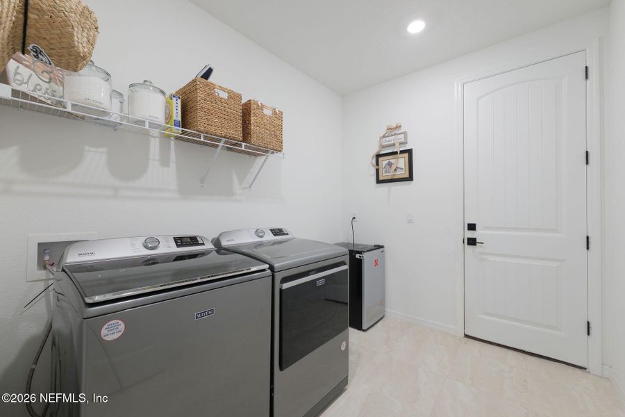 Furnished interior view inside a new home in , Jacksonville (Image 36).