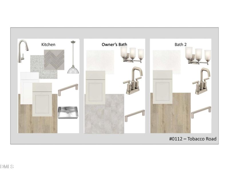 Sample of building materials used in homes in Tobacco Road, Angier (Image 34).