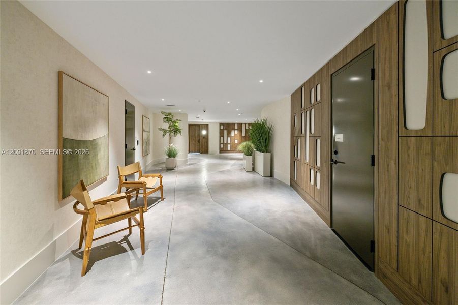 Furnished interior view inside a new home in , Miami (Image 7).