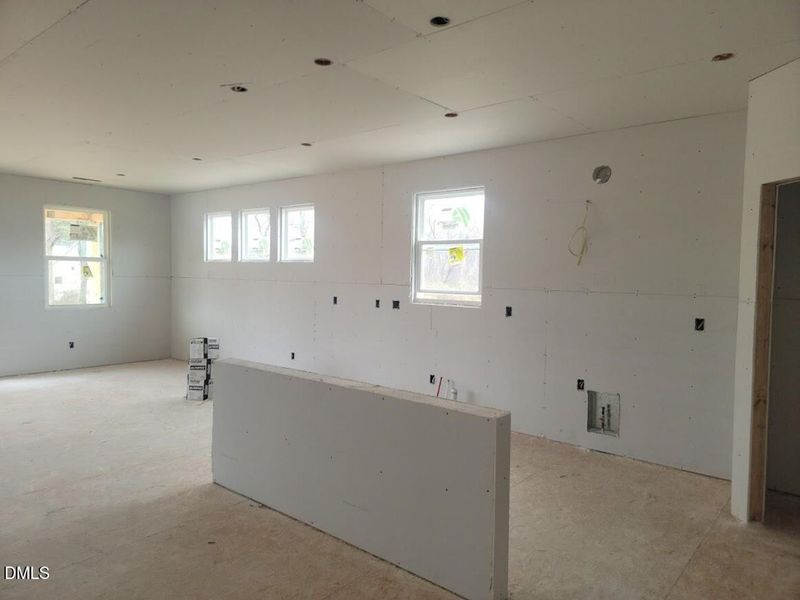 In-progress construction of a new home in Tobacco Road, Angier, NC (Image 8).