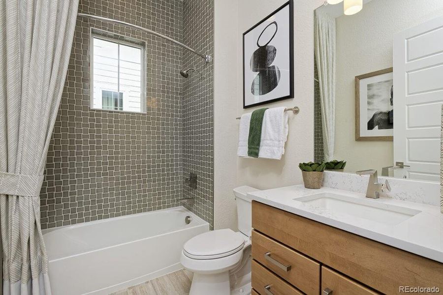 Furnished interior view inside a new home in , Fort Collins (Image 6).