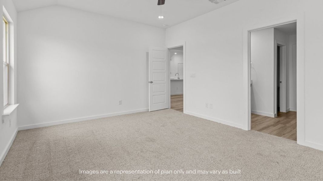 Spacious, unfurnished interior of a new home in Terra Vista, Lubbock (Image 14).