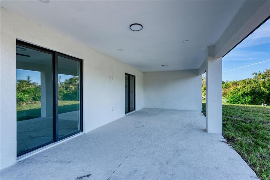 Exterior details and patio area of a home in , North Port (Image 28). Exterior details and patio area of a home in , North Port (Image 28).