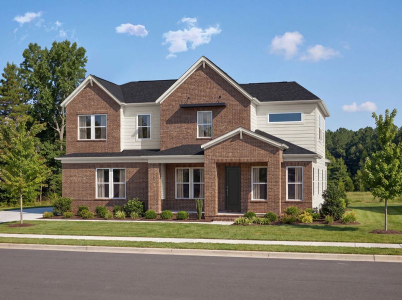 Representative exterior photo of a completed home built from the Newlyn by John Wieland in Iverly, Canton, GA (Image 23). Representative exterior photo of a completed home built from the Newlyn by John Wieland in Iverly, Canton, GA (Image 23).