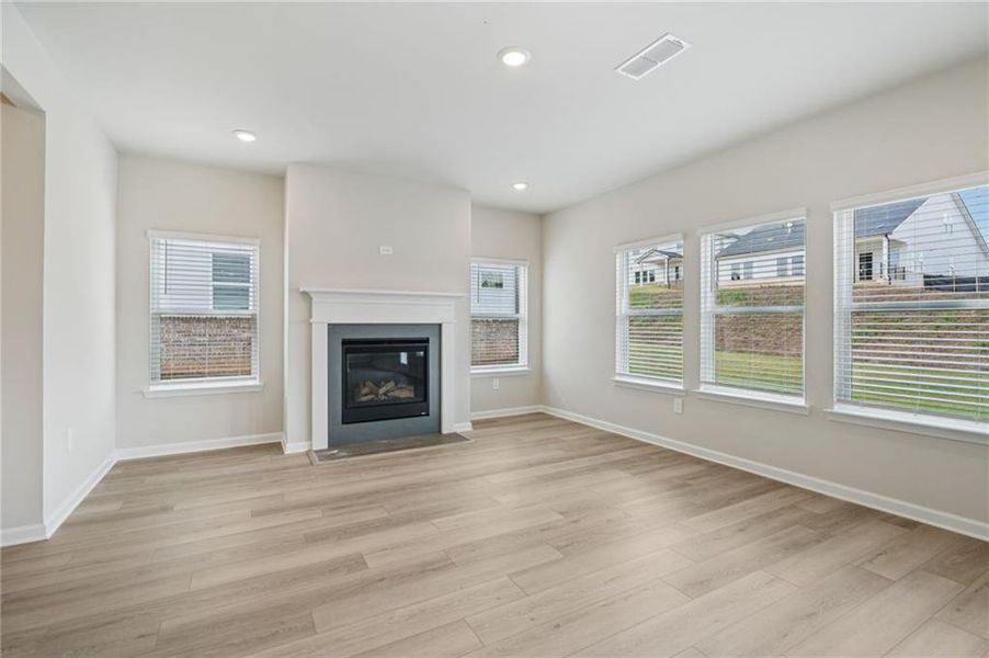 Spacious, unfurnished interior of a new home in Parkside at Grayson, Grayson (Image 24).