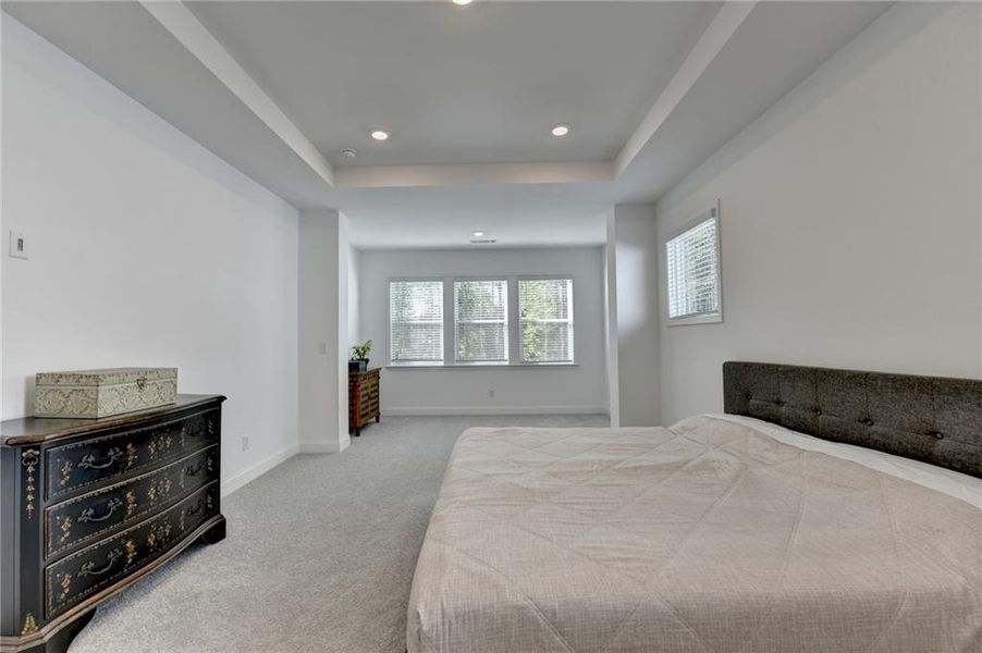 Furnished interior view inside a new home in Bailey Fence, Dacula (Image 48).