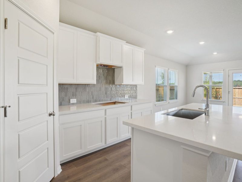 Furnished interior view inside a new home in Arcadia Ridge - Classic Series, San Antonio (Image 6).
