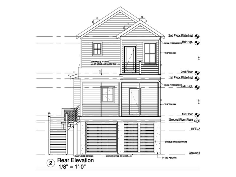 Exterior rendering of this home design in , Charleston, SC (Image 10). Exterior rendering of this home design in , Charleston, SC (Image 10).