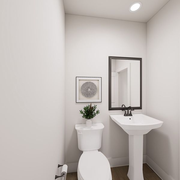Furnished interior view inside a new home in Treeline, Justin (Image 15).