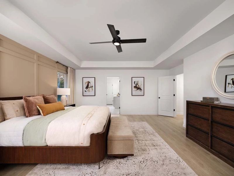 Savoy Sample Primary Bedroom