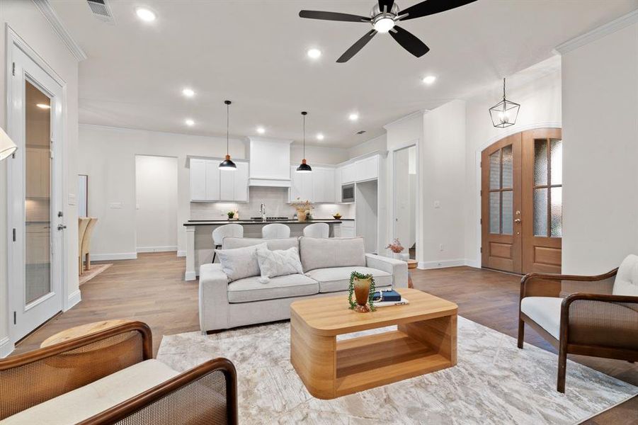 Furnished interior view inside a new home in , Paradise (Image 13). Furnished interior view inside a new home in , Paradise (Image 13).