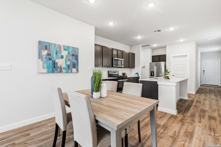 Furnished interior view inside a new home in , San Antonio (Image 17).