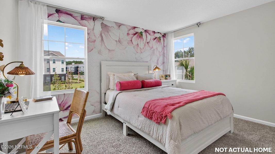 Furnished interior view inside a new home in Liberty Cove, Yulee (Image 18).