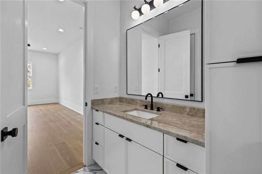 Furnished interior view inside a new home in , Buford (Image 11).