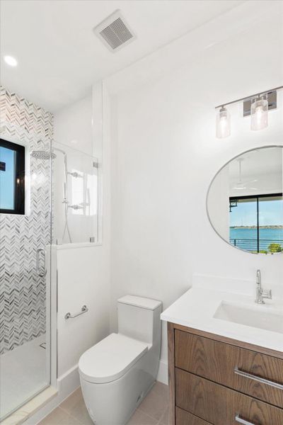 Furnished interior view inside a new home in , Key West (Image 9). Furnished interior view inside a new home in , Key West (Image 9).