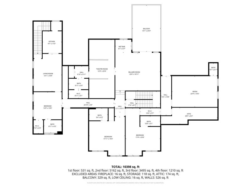 2D floor plan layout of this home in , Richmond, TX (Image 4). 2D floor plan layout of this home in , Richmond, TX (Image 4).